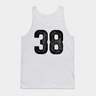 Rough Number 38 Tank Top